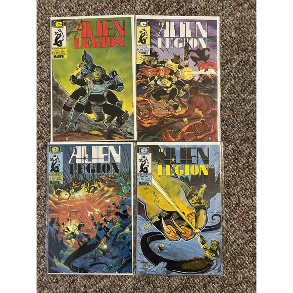Alien Legion #15, 16, 18, 19 (1986 Epic Comics) Lot of 4 - Picture 1 of 5